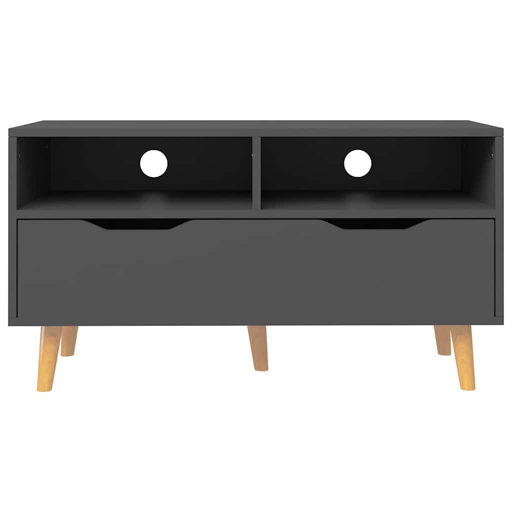 TV Cabinet Grey 90x40x48.5 cm Engineered Wood