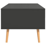Coffee Table Grey 100x49.5x43 cm Engineered Wood - Rear View