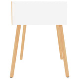 Bedside Cabinet White 40x40x56 cm Engineered Wood