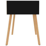 Bedside Cabinets 2 pcs Black 40x40x56 cm Engineered Wood