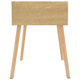 Bedside Cabinet Sonoma Oak 40x40x56 cm Engineered Wood - Top-Down View