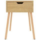 Bedside Cabinets 2 pcs Sonoma Oak 40x40x56 cm Engineered Wood - Side View