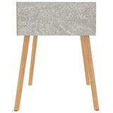 Bedside Cabinets 2 pcs Concrete Grey 40x40x56 cm Engineered Wood - Top-Down View
