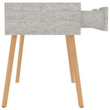 Bedside Cabinets 2 pcs Concrete Grey 40x40x56 cm Engineered Wood