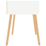 Bedside Cabinet High Gloss White 40x40x56 cm Engineered Wood
