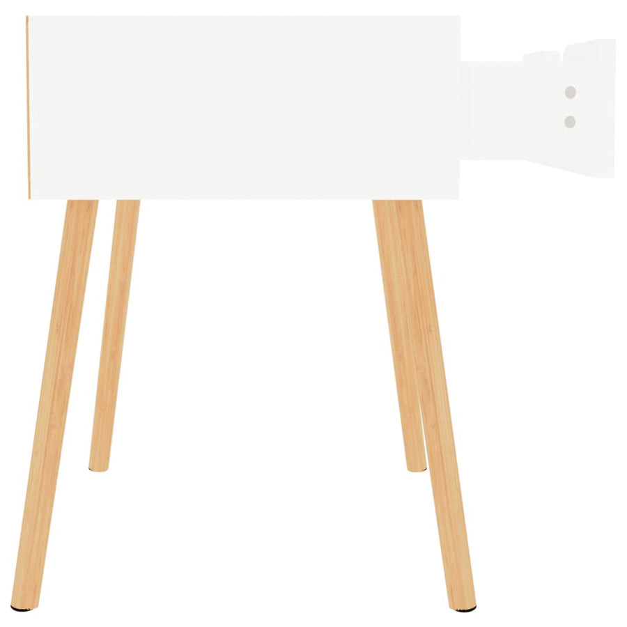 Bedside Cabinets 2 pcs High Gloss White 40x40x56 cm Engineered Wood