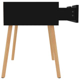 Bedside Cabinets 2 pcs High Gloss Black 40x40x56 cm Engineered Wood - Close-Up Angle