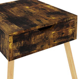 Bedside Cabinet Smoked Oak 40x40x56 cm Engineered Wood - Extra Image