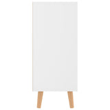 Sideboard High Gloss White 90x30x72 cm Engineered Wood - Top-Down View