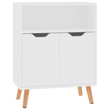 Sideboard White 60x30x72 cm Engineered Wood - Front View