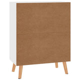 Sideboard White 60x30x72 cm Engineered Wood - Rear View