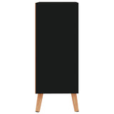 Sideboard Black 60x30x72 cm Engineered Wood - Top-Down View