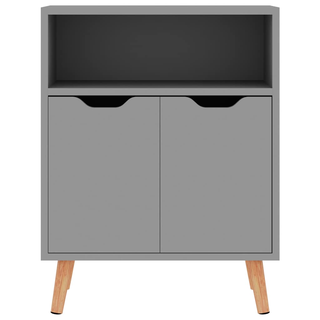 Sideboard Grey 60x30x72 cm Engineered Wood
