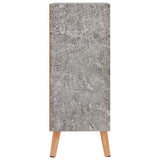 Sideboard Concrete Grey 60x30x72 cm Engineered Wood - Top-Down View