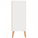 Sideboard High Gloss White 60x30x72 cm Engineered Wood