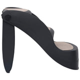 Folding 3-Step Dog Stairs Black - Top-Down View