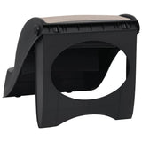 Folding 3-Step Dog Stairs Black - 45-Degree Angle