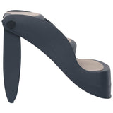 Folding 3-Step Dog Stairs Dark Grey - Top-Down View