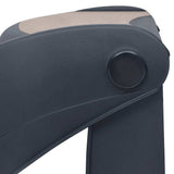 Folding 3-Step Dog Stairs Dark Grey - Low Angle
