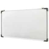 Magnetic Whiteboard White 110x60 cm Steel - Top-Down View