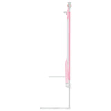 Toddler Safety Bed Rail Pink 90x25 cm Fabric - Top-Down View