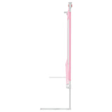 Toddler Safety Bed Rail Pink 190x25 cm Fabric - Top-Down View