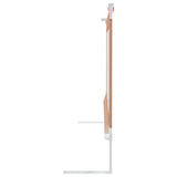 Toddler Safety Bed Rail Taupe 180x25 cm Fabric - Top-Down View