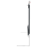 Toddler Safety Bed Rail Dark Grey 100x25 cm Fabric - Top-Down View