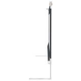 Toddler Safety Bed Rail Dark Grey 150x25 cm Fabric - Top-Down View