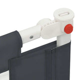 Toddler Safety Bed Rail Dark Grey 160x25 cm Fabric - Close-Up Angle