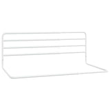 Toddler Safety Bed Rail White (76-137)x55 cm Iron - Front View