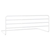 Toddler Safety Bed Rail White (76-137)x55 cm Iron