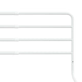 Toddler Safety Bed Rail White (76-137)x55 cm Iron