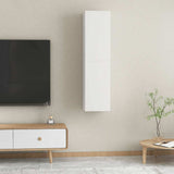 TV Cabinets 2 pcs White 30.5x30x60 cm Engineered Wood - Top-Down View