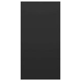 TV Cabinet Black 30.5x30x60 cm Engineered Wood - Low Angle