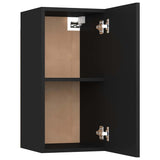 TV Cabinet Black 30.5x30x60 cm Engineered Wood - Extra Image