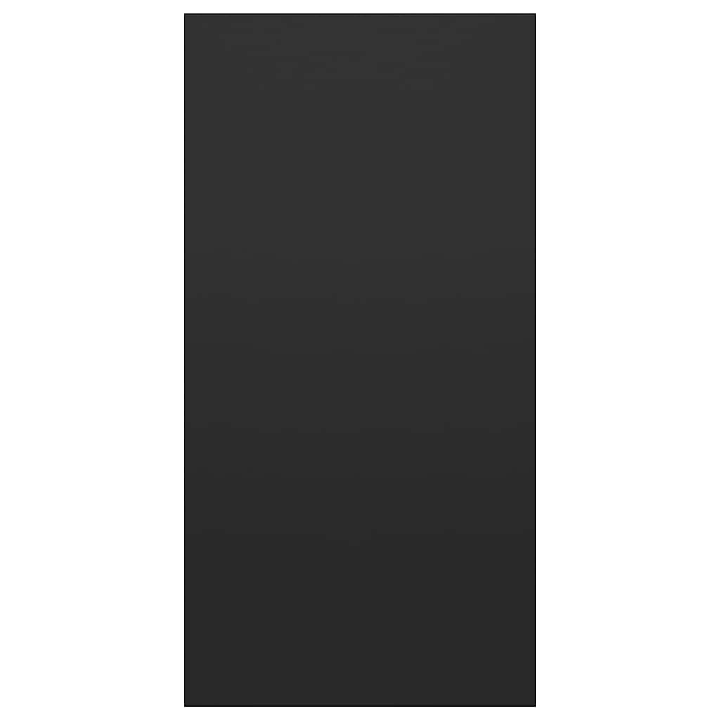 TV Cabinets 2 pcs Black 30.5x30x60 cm Engineered Wood