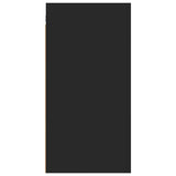 TV Cabinets 2 pcs Black 30.5x30x60 cm Engineered Wood - Extra Image