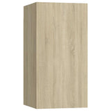 TV Cabinet Sonoma Oak 30.5x30x60 cm Engineered Wood - Front View