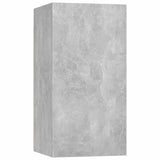 TV Cabinet Concrete Grey 30.5x30x60 cm Engineered Wood