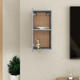 TV Cabinet Concrete Grey 30.5x30x60 cm Engineered Wood