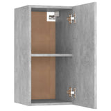 2 Piece TV Cabinet Set Concrete Grey 30,5x30x60 cm Engineered Wood - Low Angle