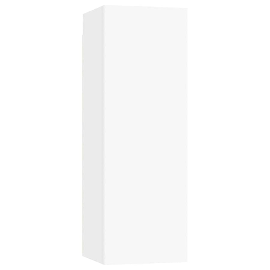 TV Cabinet White 30.5x30x90 cm Engineered Wood