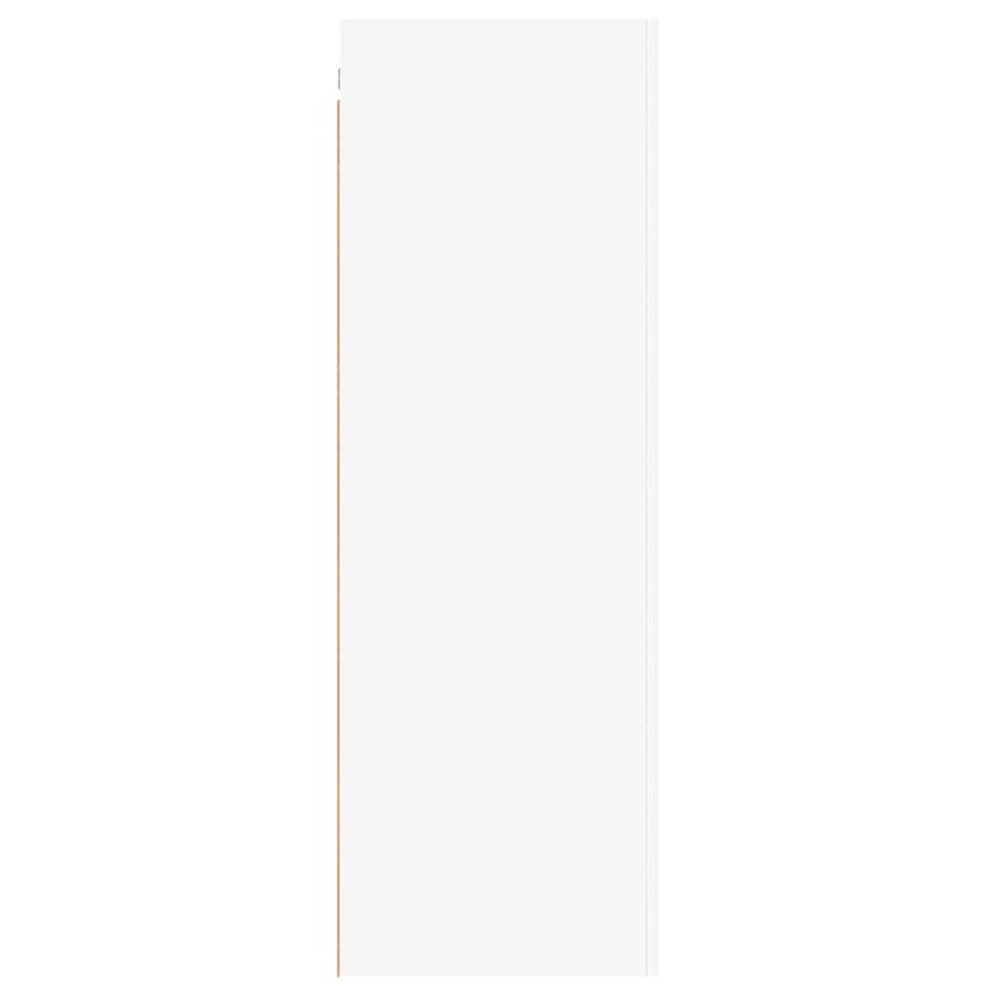 TV Cabinets 2 pcs White 30.5x30x90 cm Engineered Wood