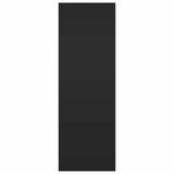 TV Cabinets 2 pcs Black 30.5x30x90 cm Engineered Wood