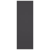 TV Cabinet Grey 30.5x30x90 cm Engineered Wood - Side View