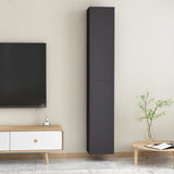 TV Cabinets 2 pcs Grey 30.5x30x90 cm Engineered Wood - Extra Image