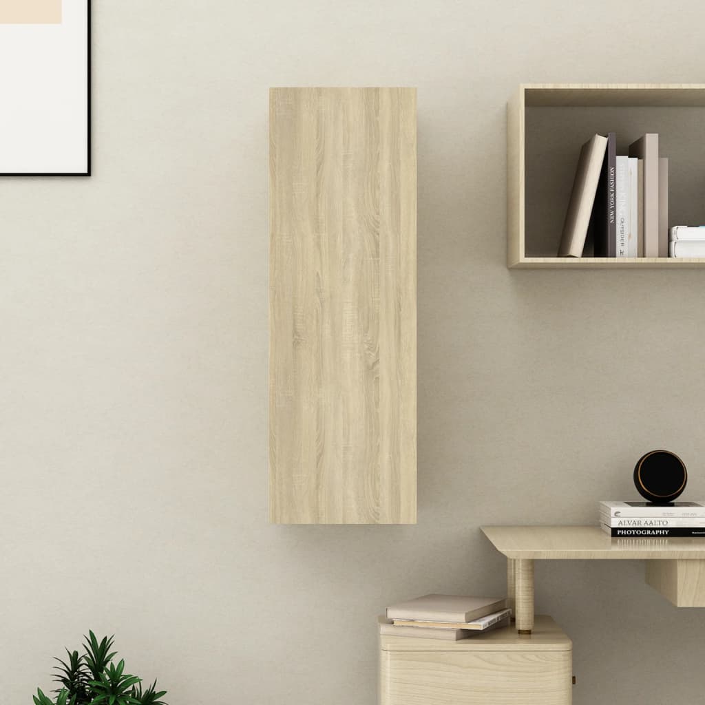 TV Cabinet Sonoma Oak 30.5x30x90 cm Engineered Wood