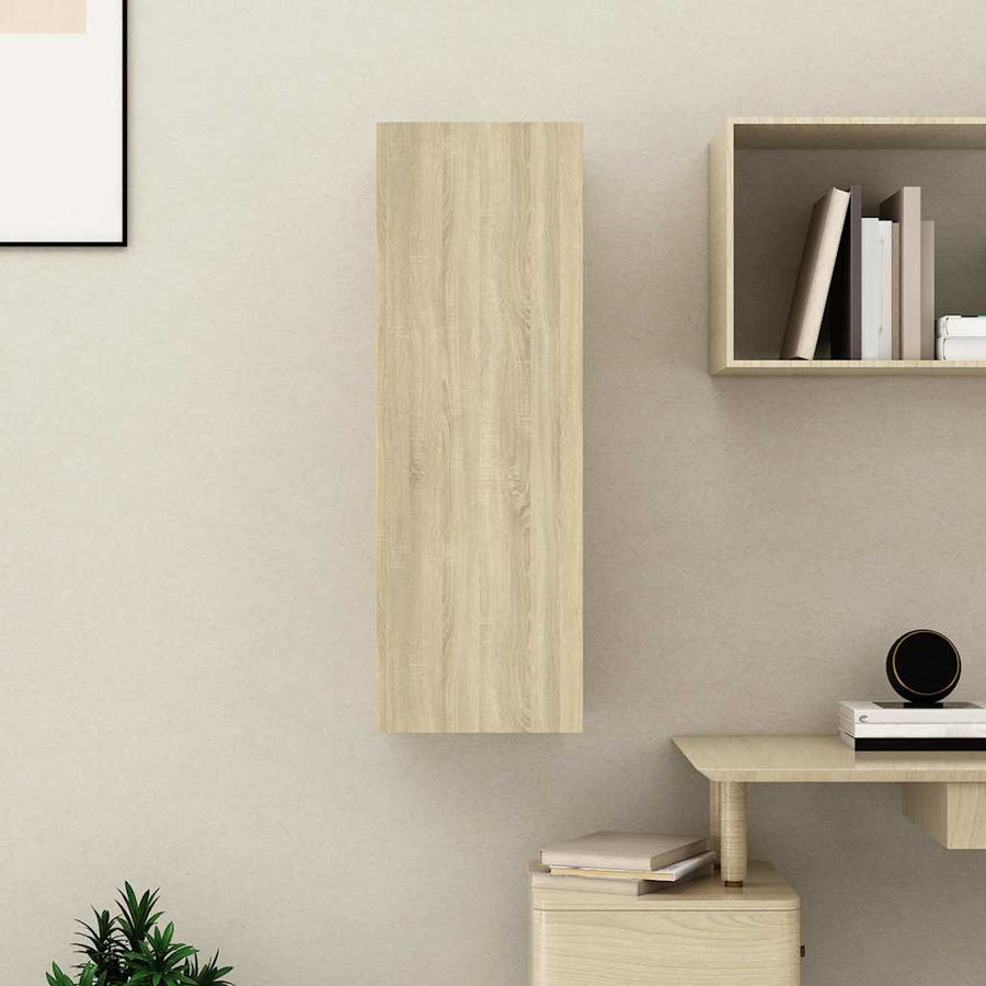 TV Cabinet Sonoma Oak 30.5x30x90 cm Engineered Wood