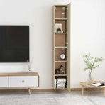 TV Cabinets 2 pcs Sonoma Oak 30.5x30x90 cm Engineered Wood